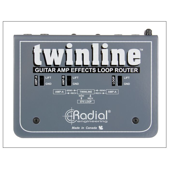 Radial Twinline Dual Amp Effects loop interface