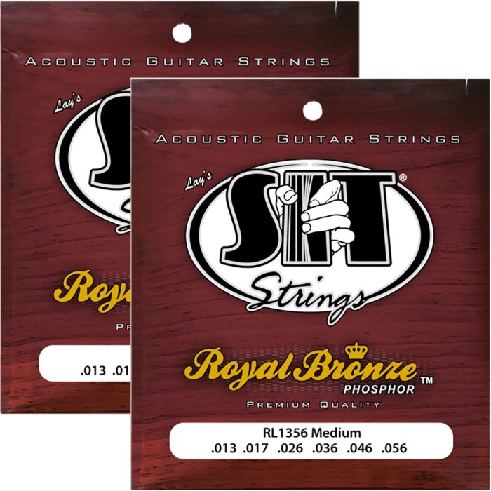 S.I.T. Strings RL1356 Royal Bronze Acoustic String - 2 Sets