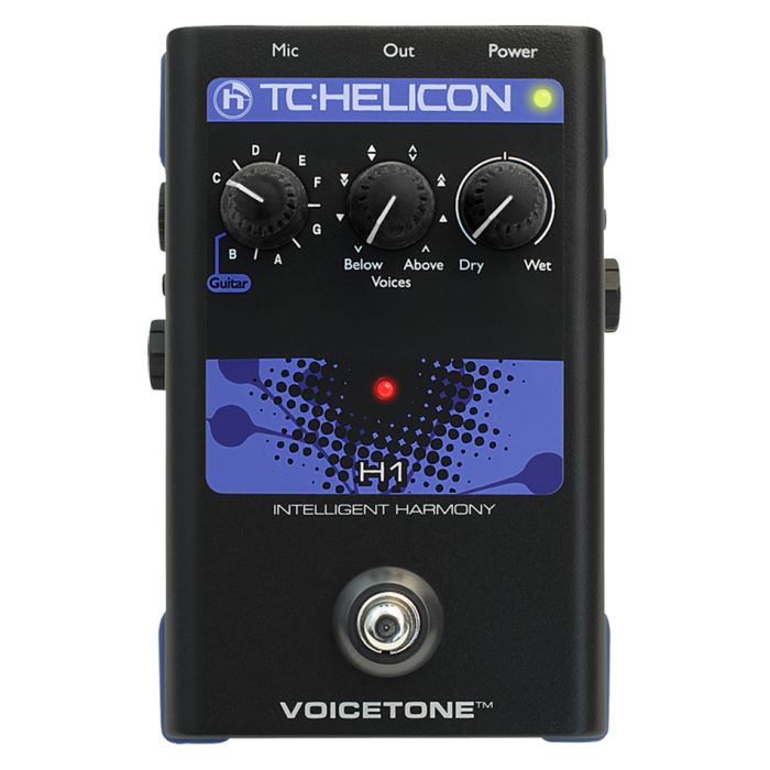 TC Helicon VOICETONE H1 Single-Button Stompbox